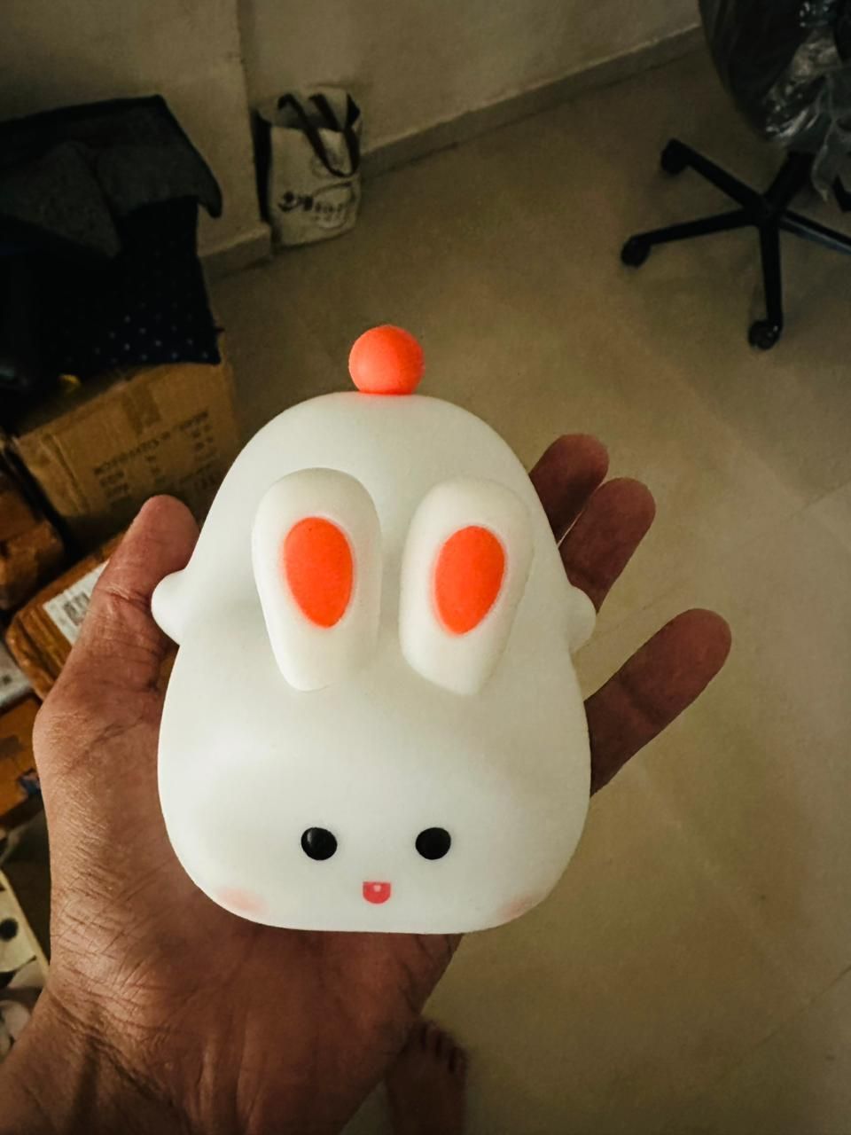 Cute Bunny Night Lamp USB Rechargeable