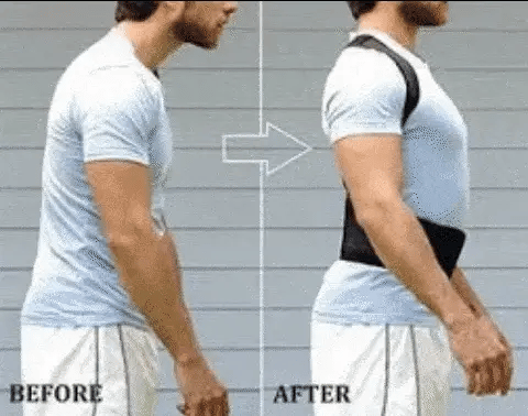 Adjustable Back Posture Corrector/ Back Pain Relief Belt Women & Men