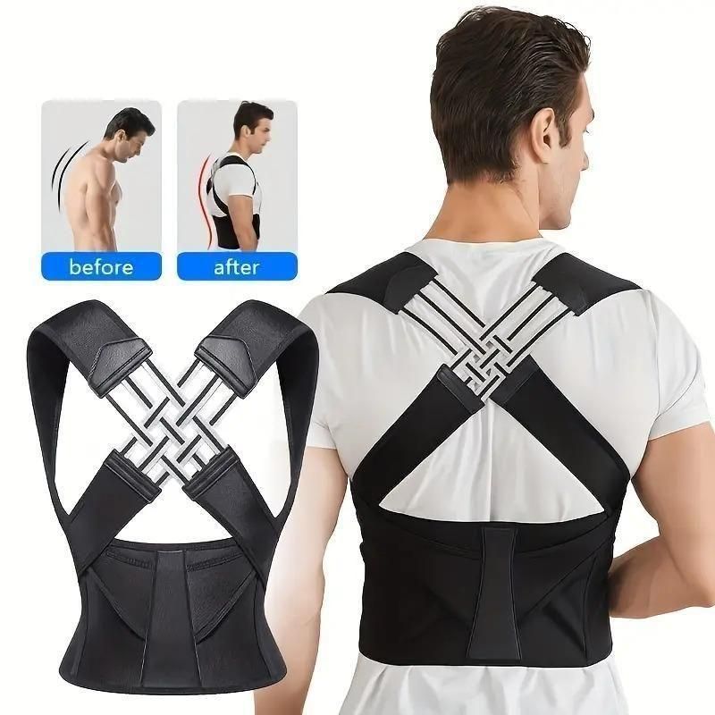 Adjustable Back Posture Corrector/ Back Pain Relief Belt Women & Men