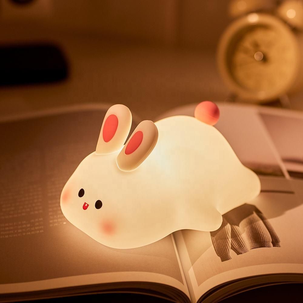 Cute Bunny Night Lamp USB Rechargeable